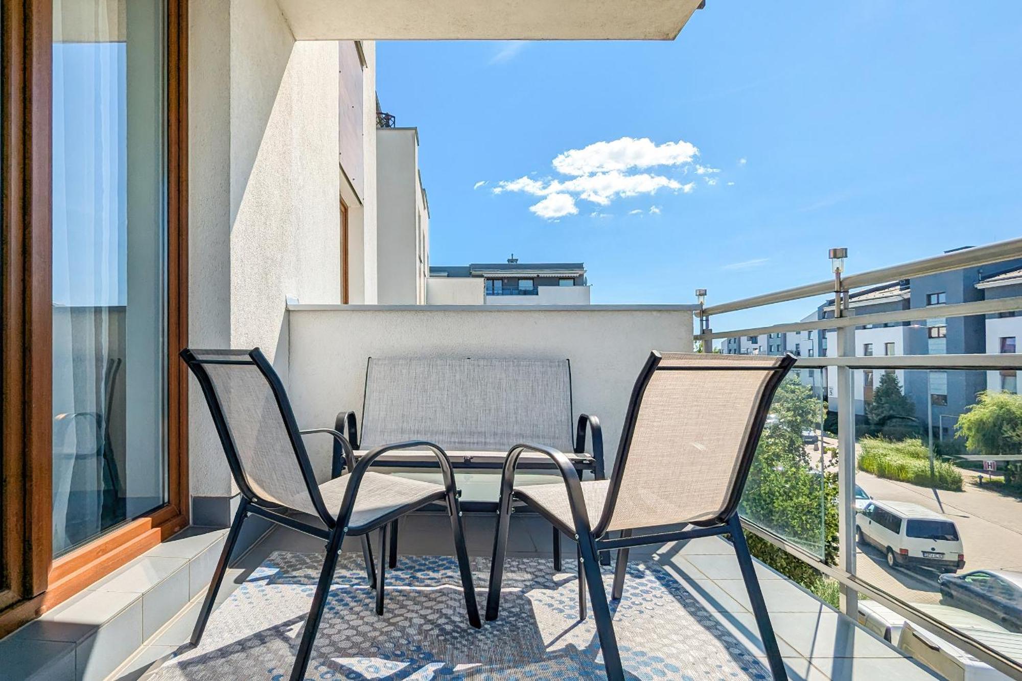 Jasny & Przestronny Apartament Z Balkonem I Parkingiem By Rent Like Home Gdynia Ngoại thất bức ảnh