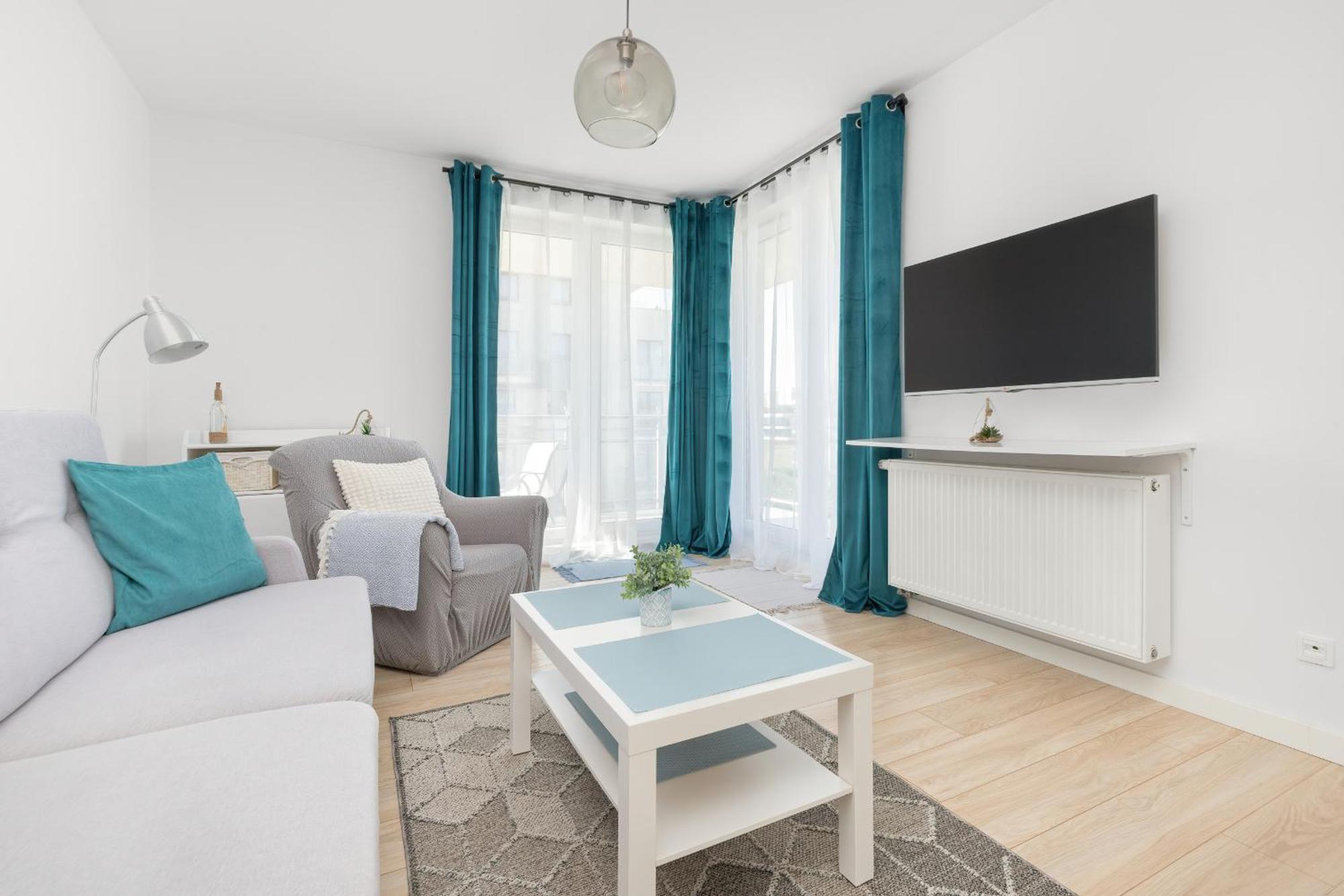 Jasny & Przestronny Apartament Z Balkonem I Parkingiem By Rent Like Home Gdynia Ngoại thất bức ảnh